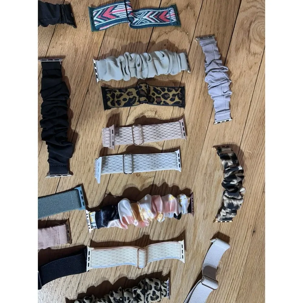 Lot Of 19 Cloth Apple SE Watch Bands